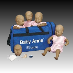 Laerdal Baby Anne 4 Pack - Dark Skin